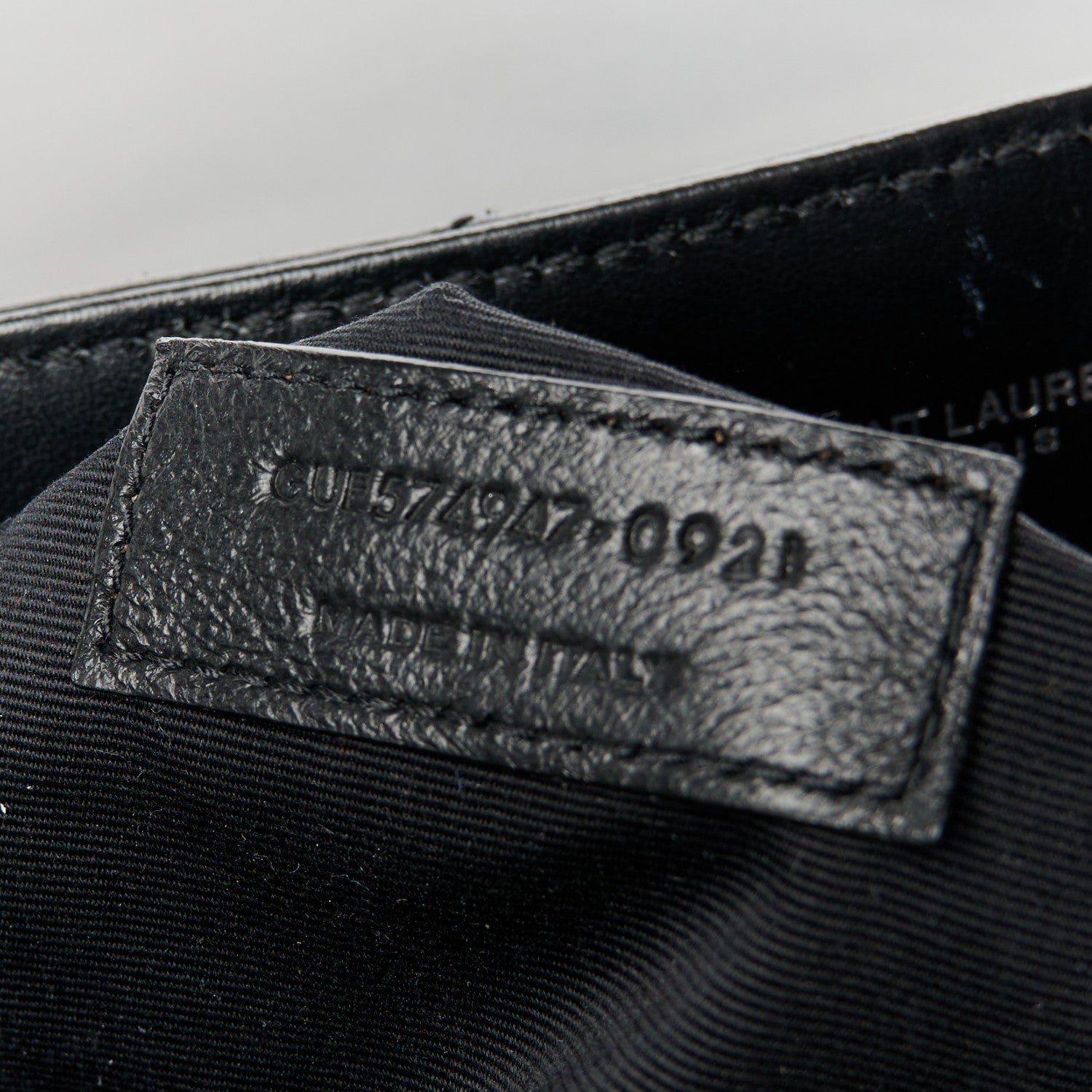Saint Laurent Calfskin Y Quilted Monogram Large Loulou Chain Satchel Black 8 of 11