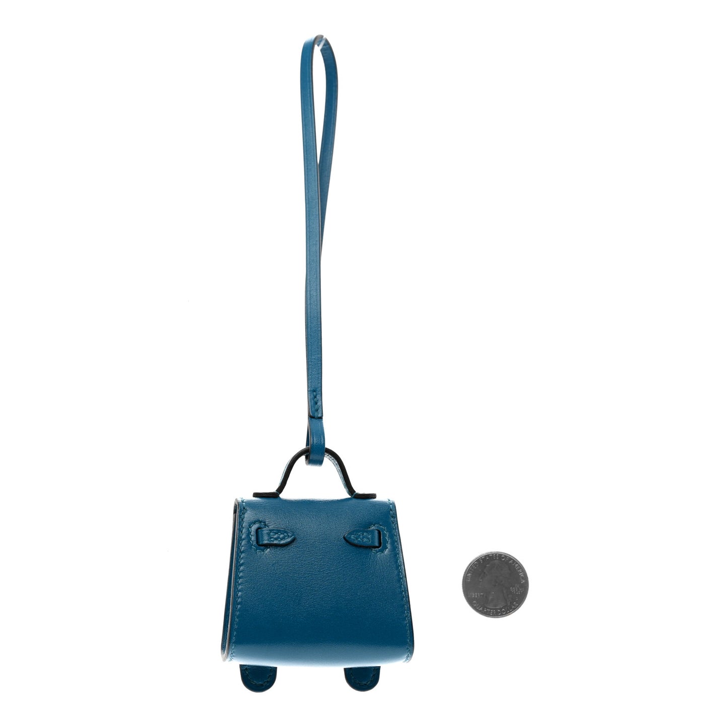 Tadelakt Chevre Mysore Kelly Quelle Idole Bag Charm Bleu Izmir Jaune Bourgeon Bleu Brume Vert Bosphore
