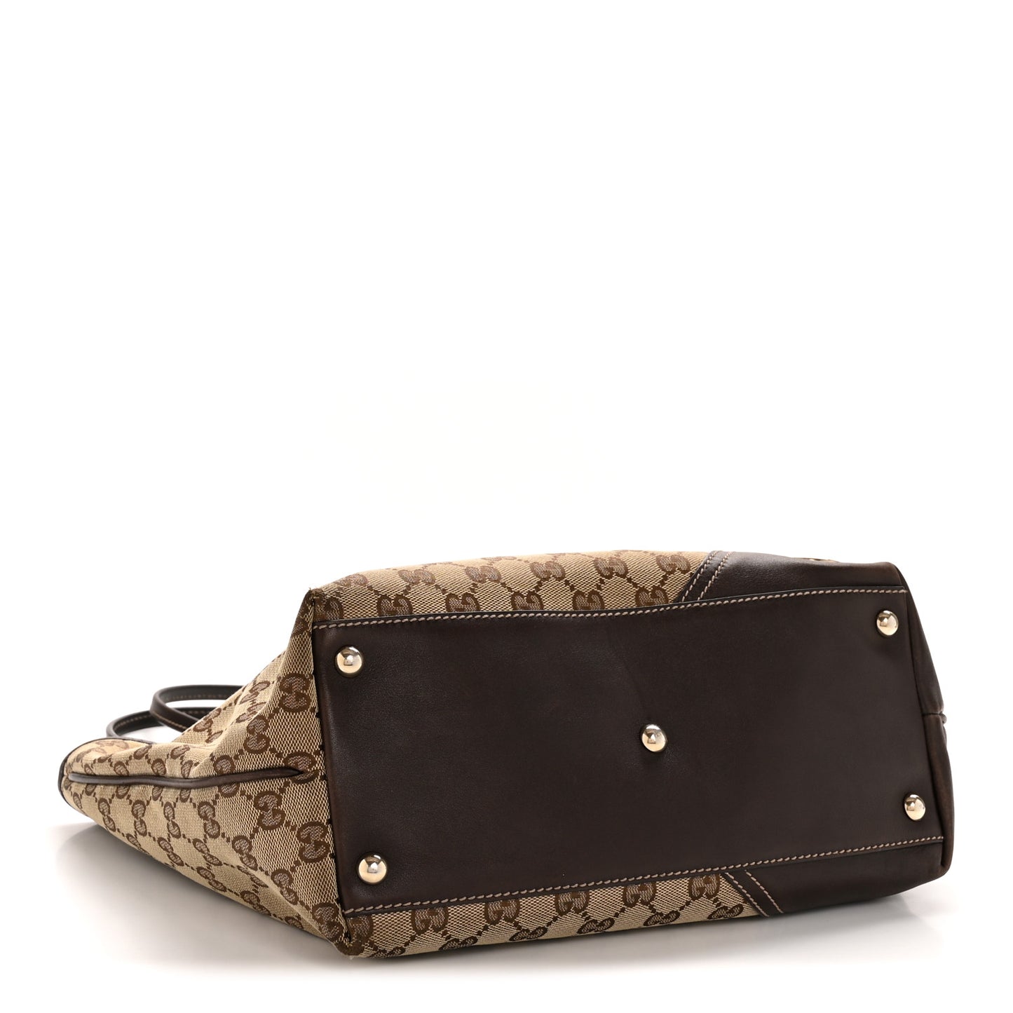 Monogram Medium New Britt Tote Brown
