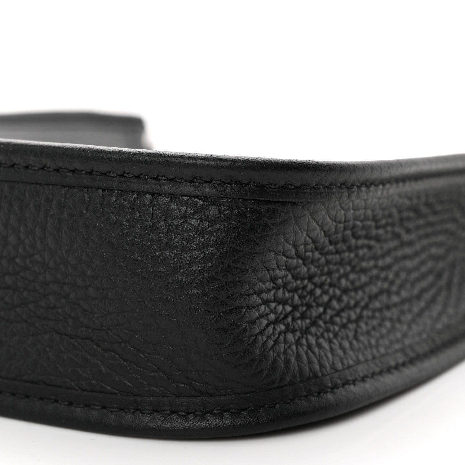 Hermes Taurillon Clemence Evelyne TPM Black 10 of 11