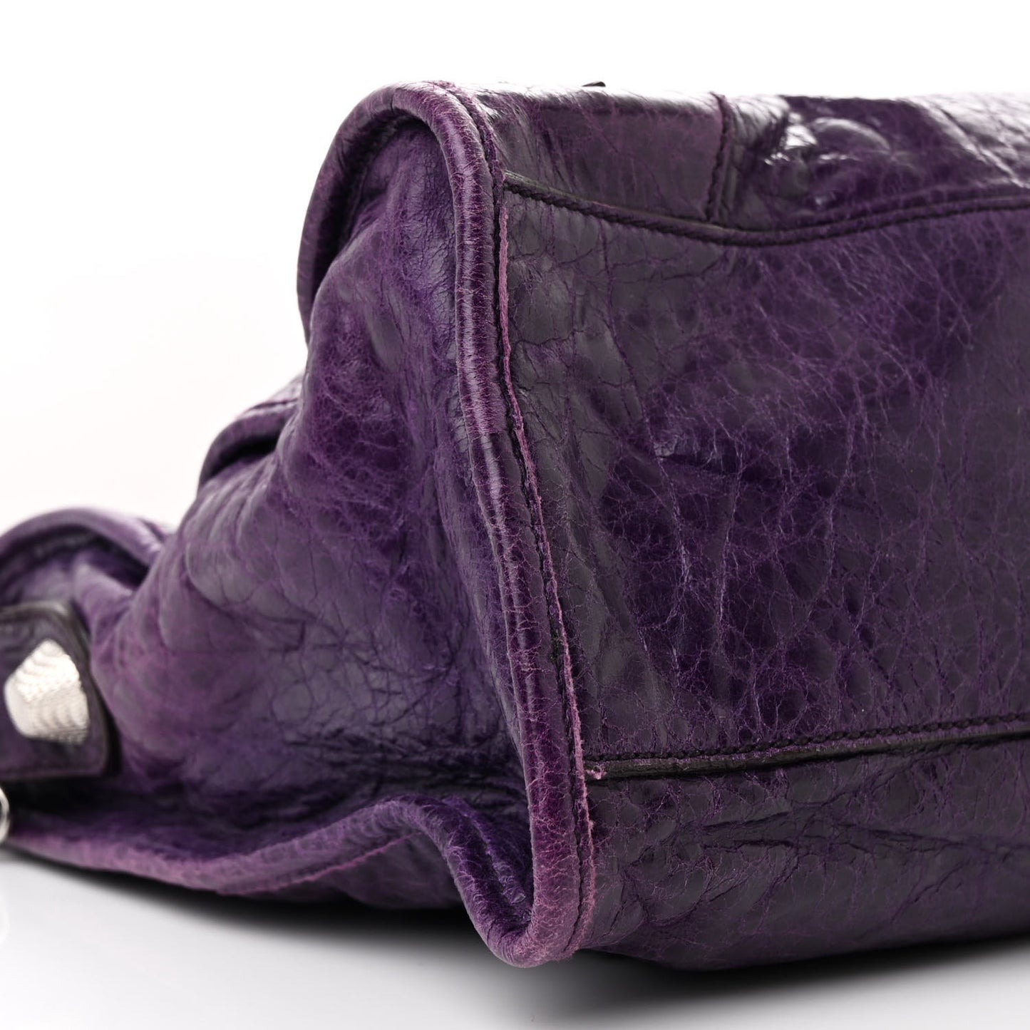 Agneau Giant 21 Silver Hardware City Raisin