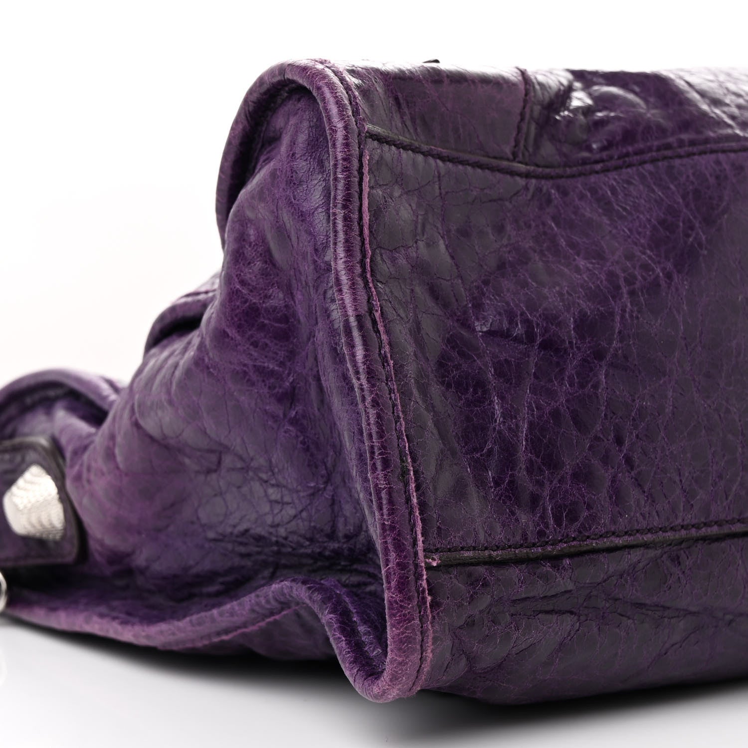 Balenciaga Agneau Giant 21 Silver Hardware City Raisin 9 of 12