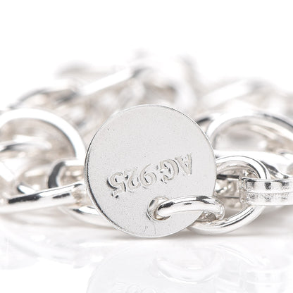 Tiffany Sterling Silver Infinity Chain Bracelet 5 of 5