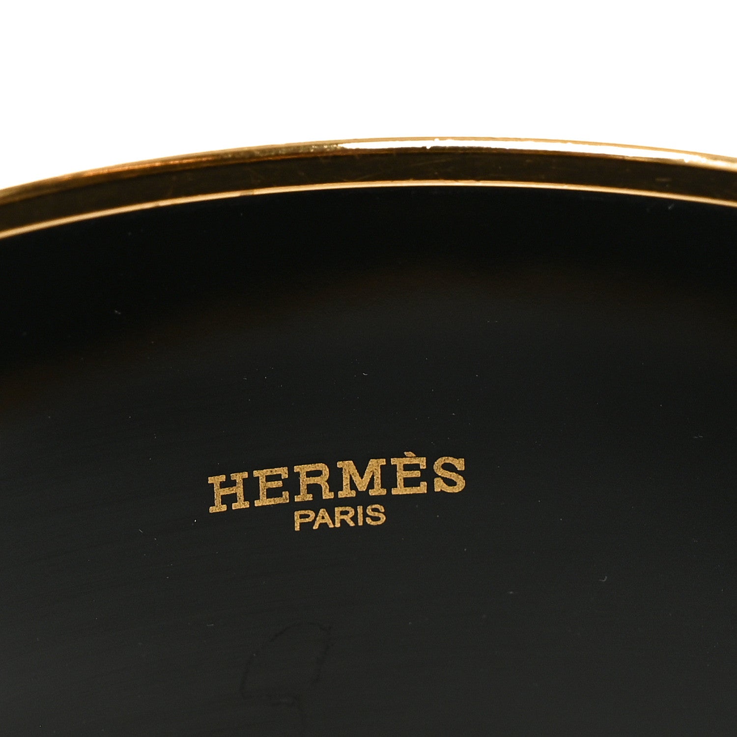 Hermes Enamel Printed Brandebourgs Extra Wide Bracelet 4 of 5