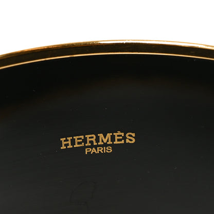 Hermes Enamel Printed Brandebourgs Extra Wide Bracelet 4 of 5