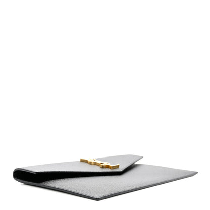 Saint Laurent Grain De Poudre Uptown Pouch Black 4 of 8