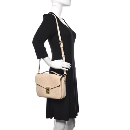 Louis Vuitton Empreinte Pochette Metis Creme 2 of 9