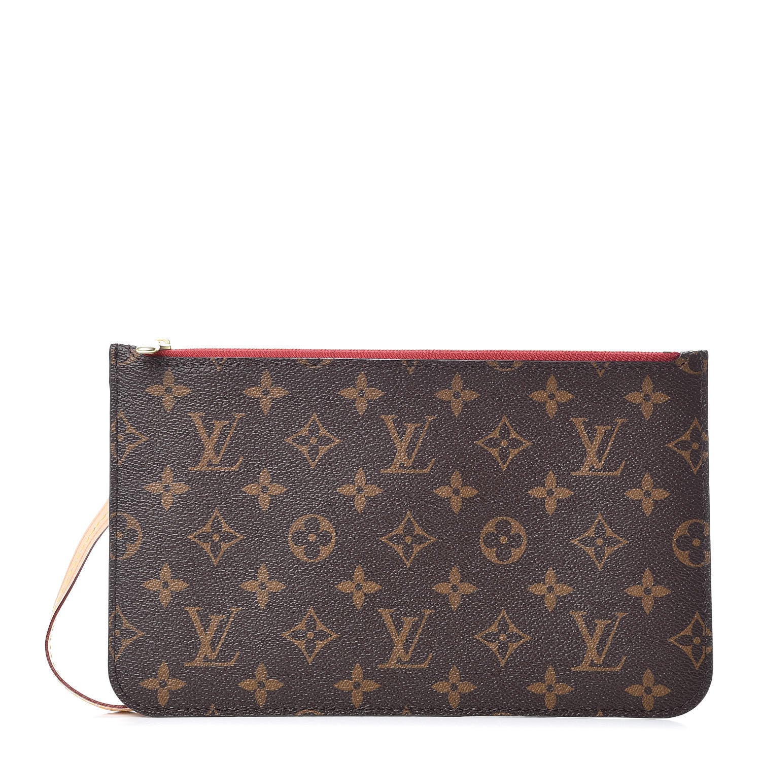 Louis Vuitton Monogram Neverfull MM GM Pochette Cherry 1 of 8