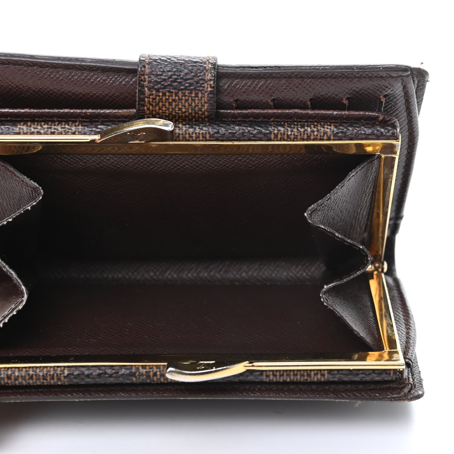 Louis Vuitton Damier Ebene French Purse Wallet 6 of 9