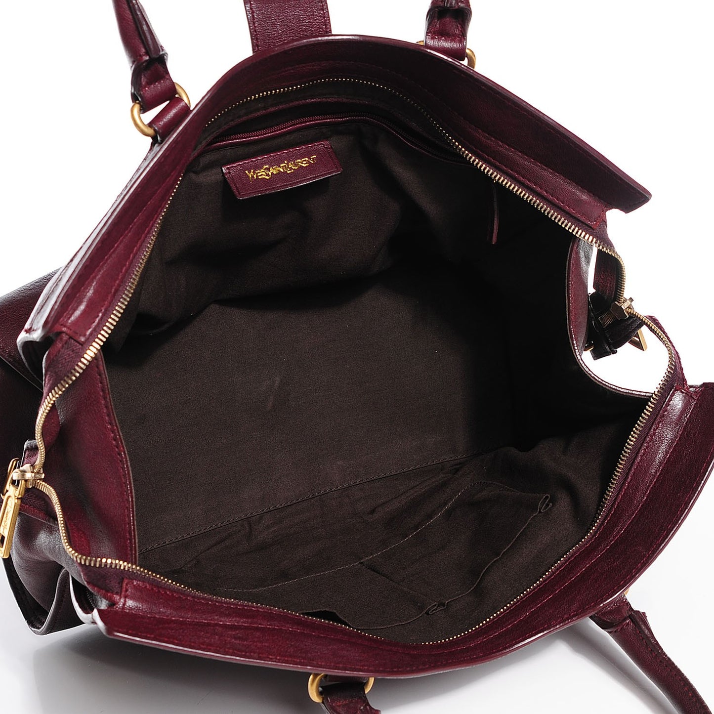 Sheepskin Medium Cabas ChYc Plum
