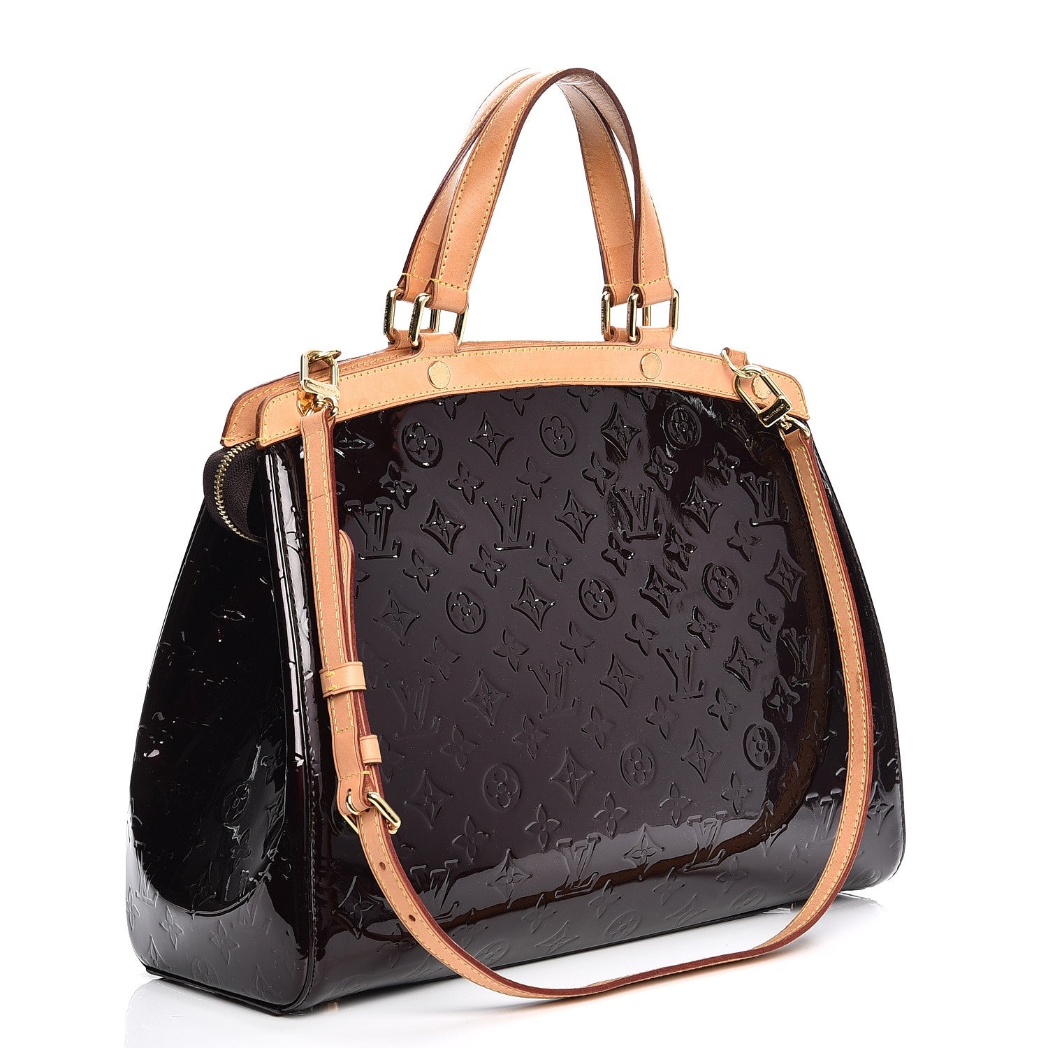 Louis Vuitton Vernis Brea GM Amarante 4 of 13