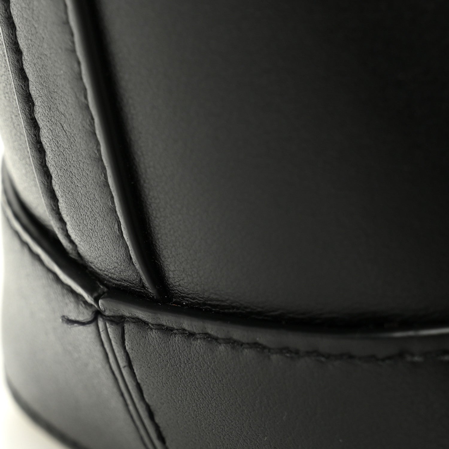 Celine Smooth Calfskin Small Cuir Triomphe Bucket Bag Black 11 of 12