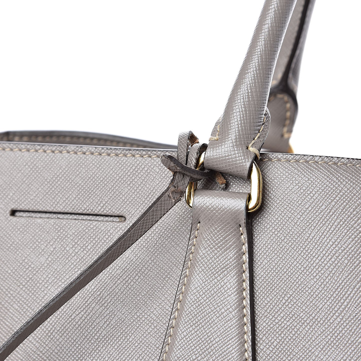 Saffiano Lux Large Tote Argilla