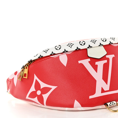 Louis Vuitton Monogram Giant Bumbag Rouge 8 of 9