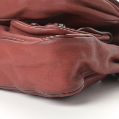 Christian Dior Calfskin Medium Gaucho Double Saddle Red 13 of 18