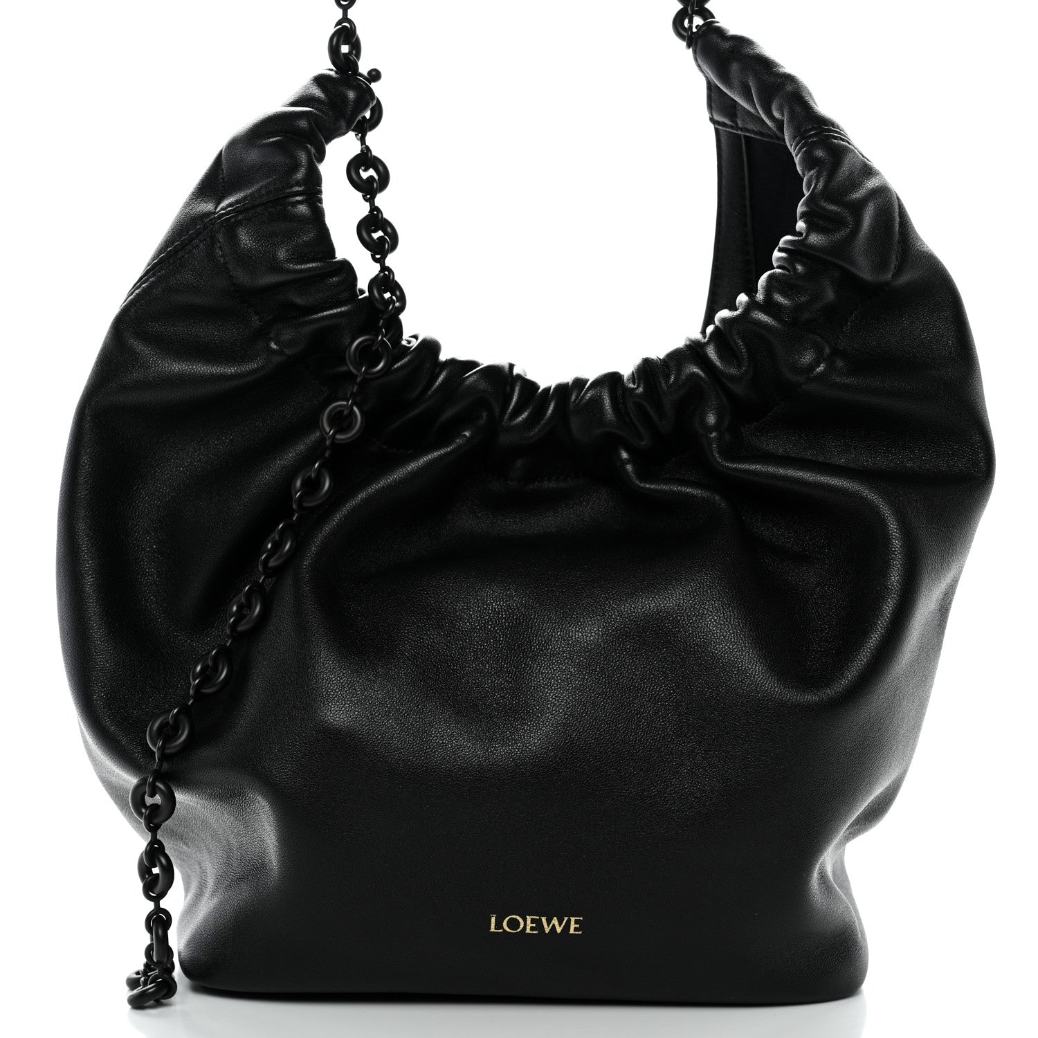 Loewe Mellow Nappa Small Monochrome Squeeze Bag Black 6 of 8