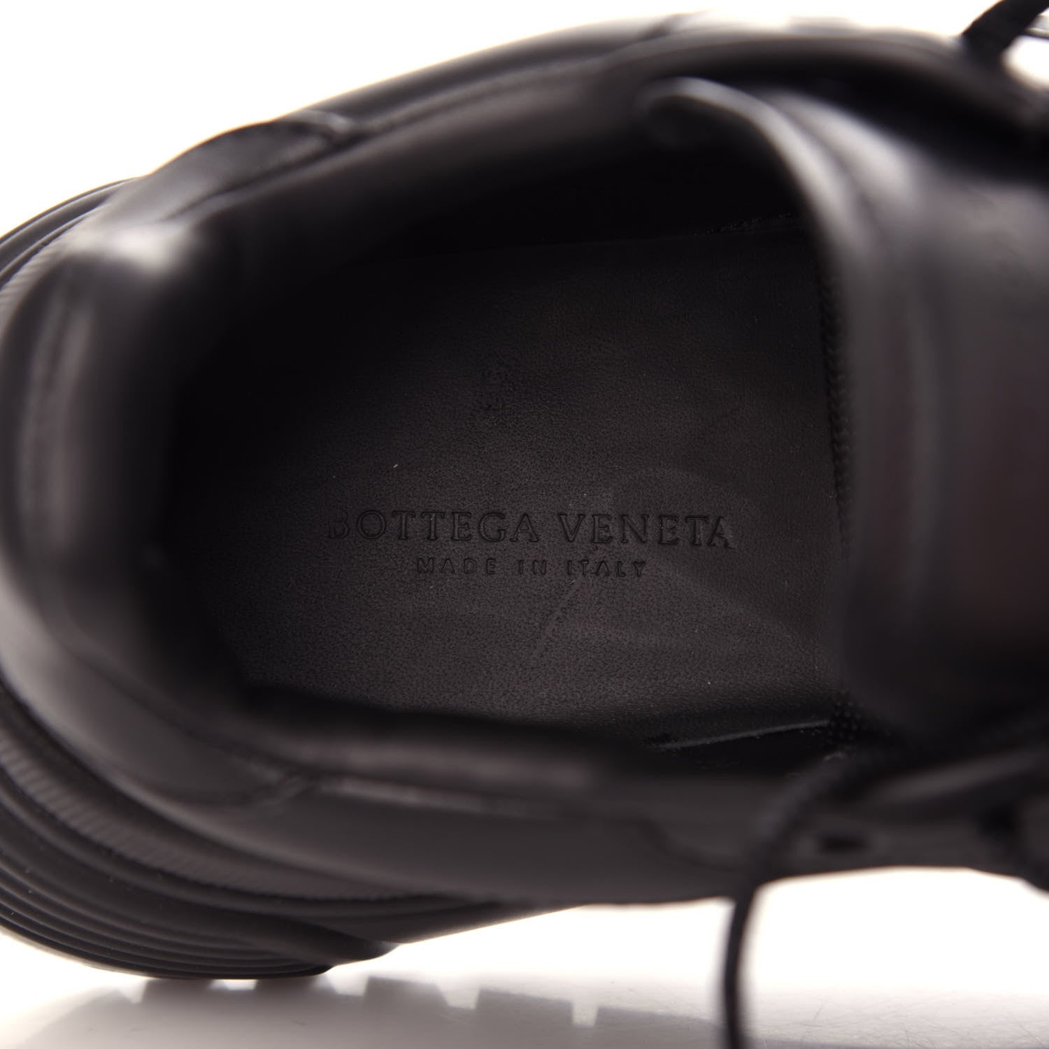 Bottega Veneta Calfskin Womens The Speedster Sneakers 37.5 Black 8 of 11