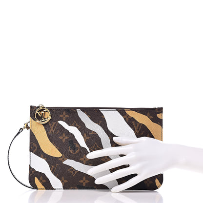 Louis Vuitton X LOL Monogram Neverfull MM GM Pochette Gold Silver 2 of 7