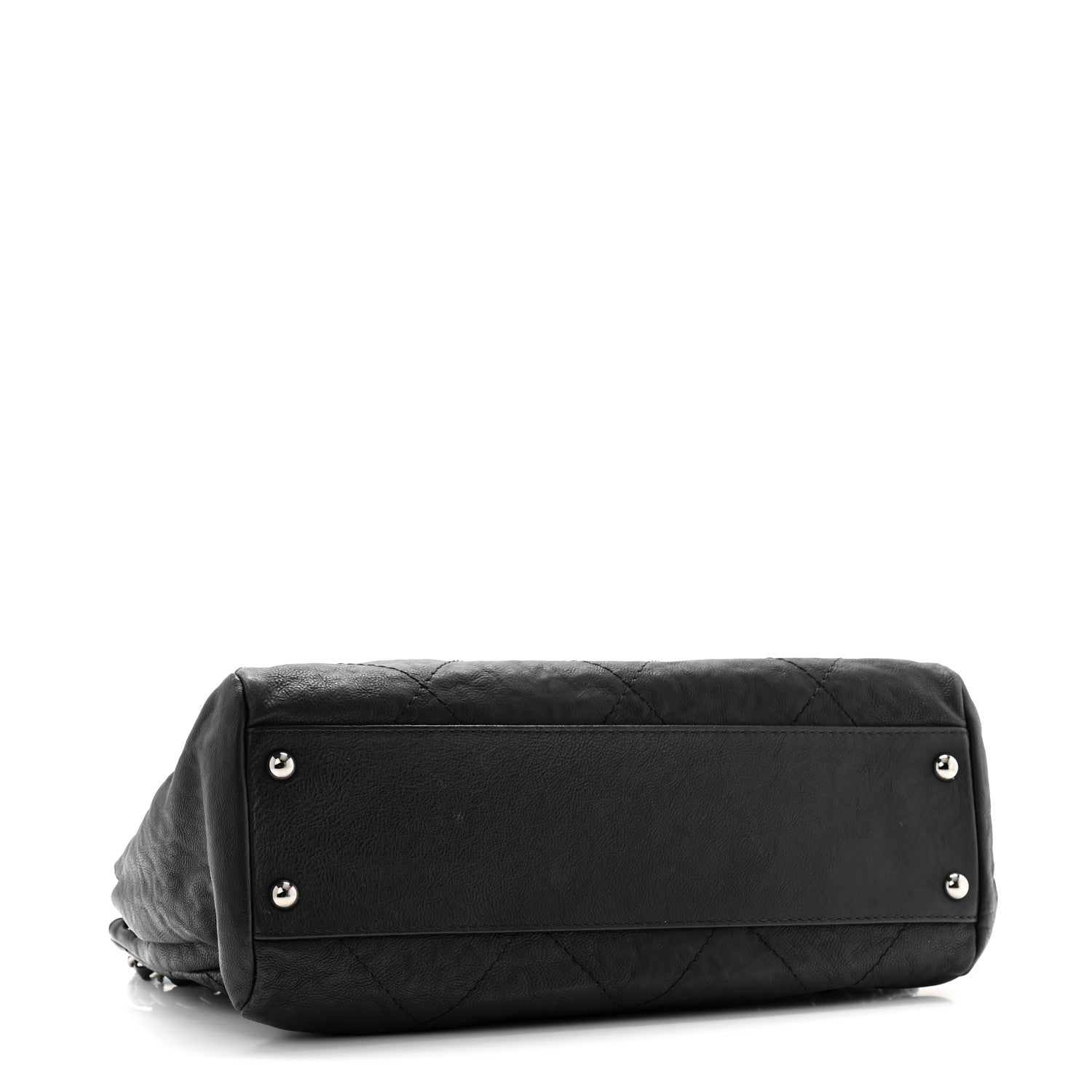 Chanel Calfskin Quilted Large Hamptons Flap Black 3 of 11