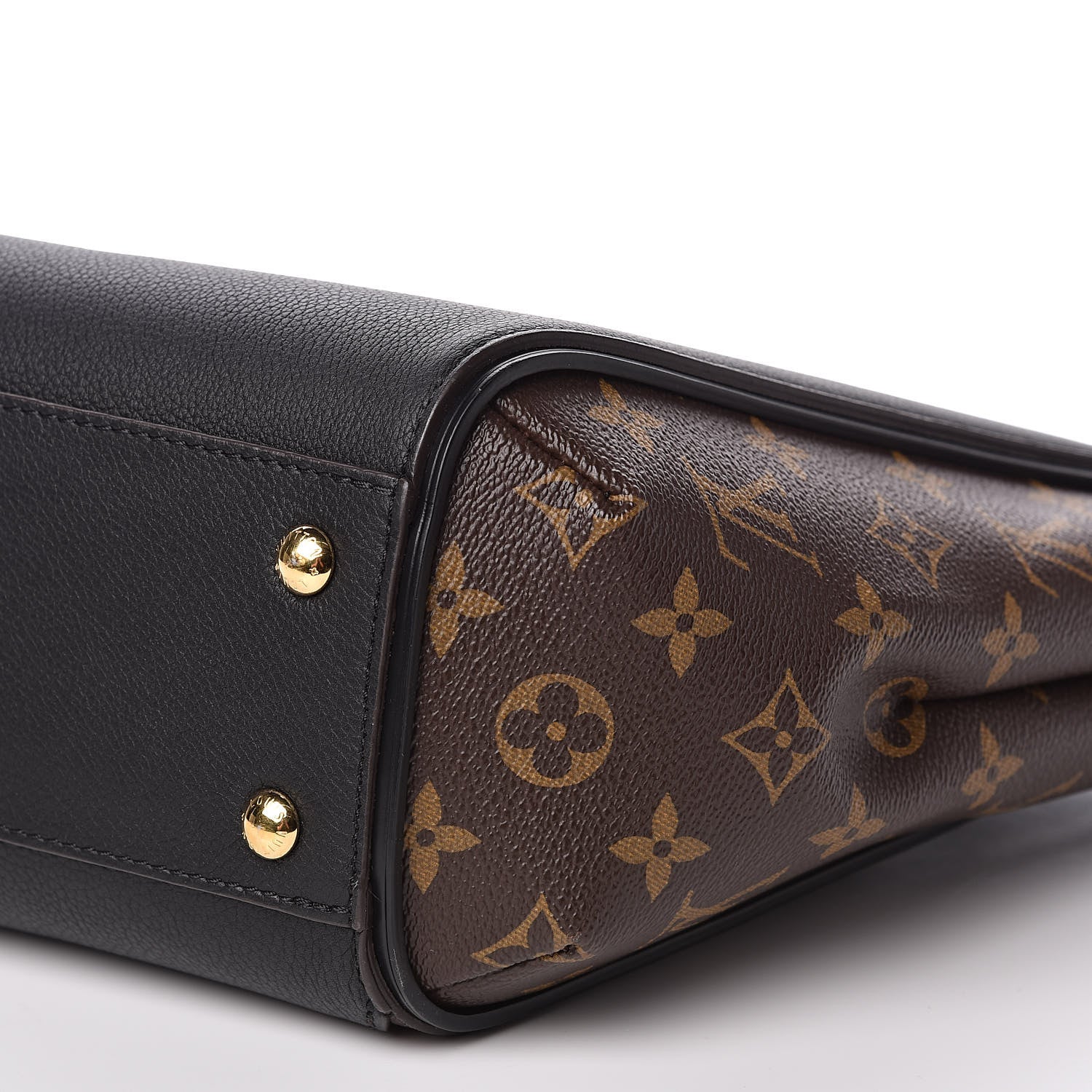 Louis Vuitton Calfskin Monogram Kimono Tote PM Black 8 of 9