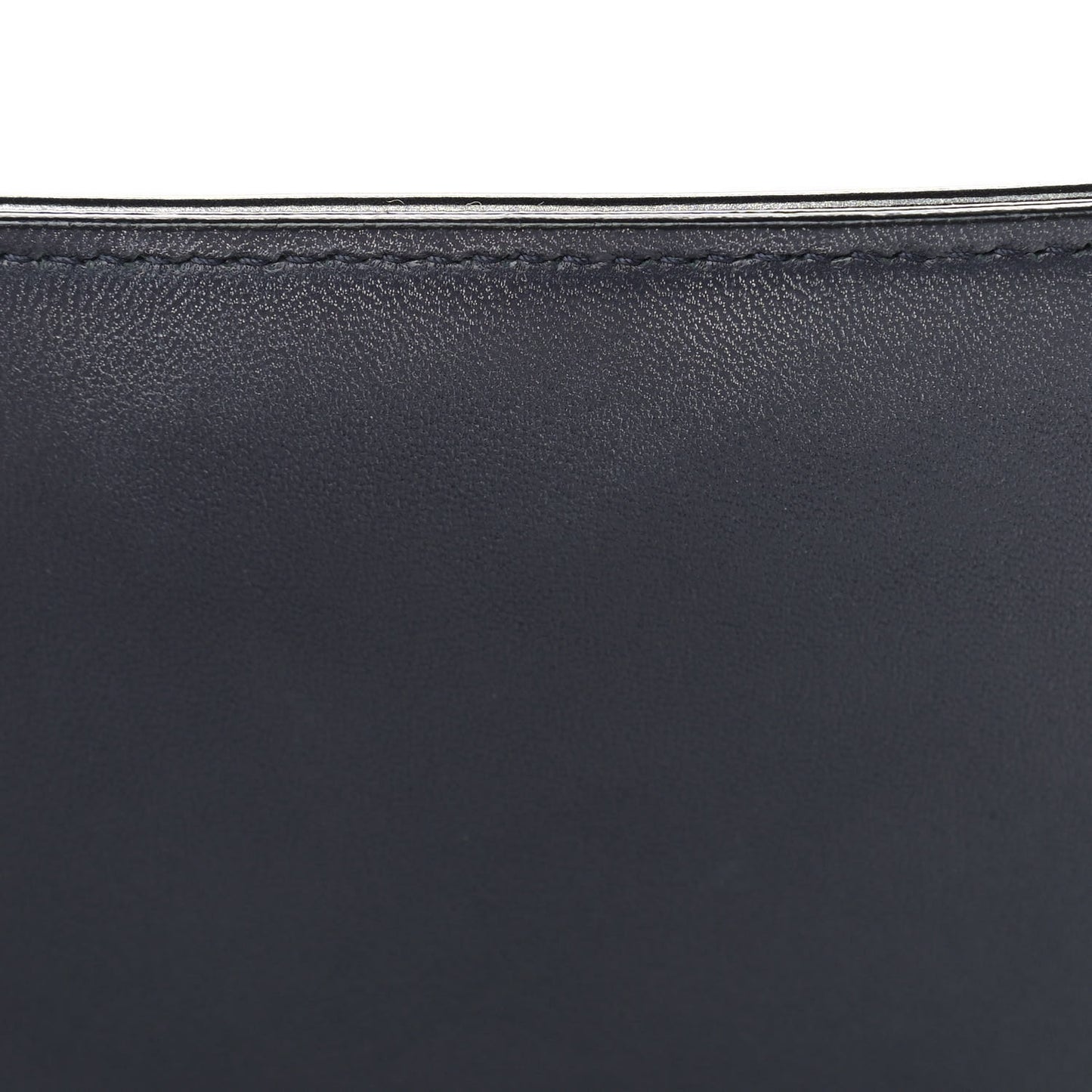 Metallic Calfskin Micro-Cannage Medium Diorama Flap Bag Graphite