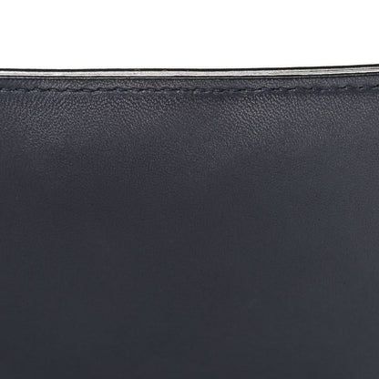Christian Dior Metallic Calfskin Micro-Cannage Medium Diorama Flap Bag Graphite 12 of 14