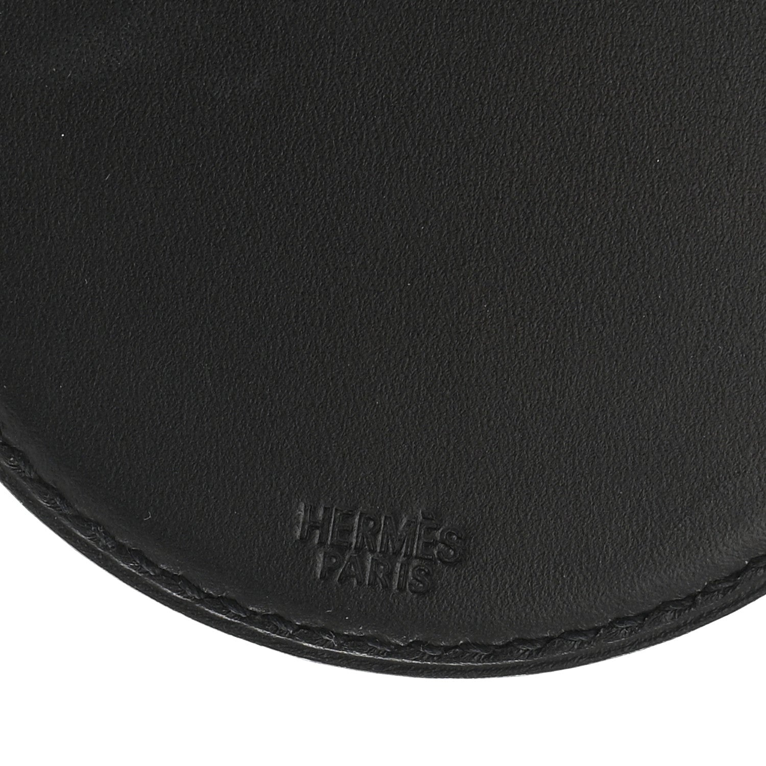 Hermes Chamonix Mirror Pendant Necklace Black 5 of 5