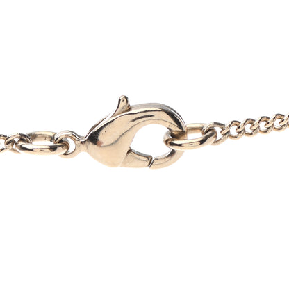 Chanel Crystal Enamel CC Pendant Necklace Gold Multicolor 6 of 6