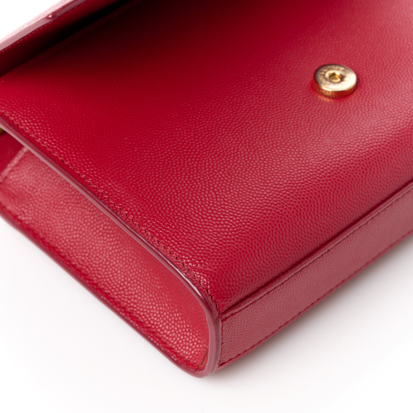 Grain De Poudre Small Deconstructed Monogram Kate Satchel Red