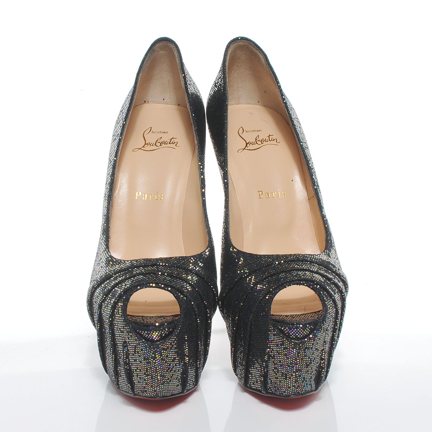 Glitter Spotlight Drapesse 160 Pumps 40 Blue Khol Black