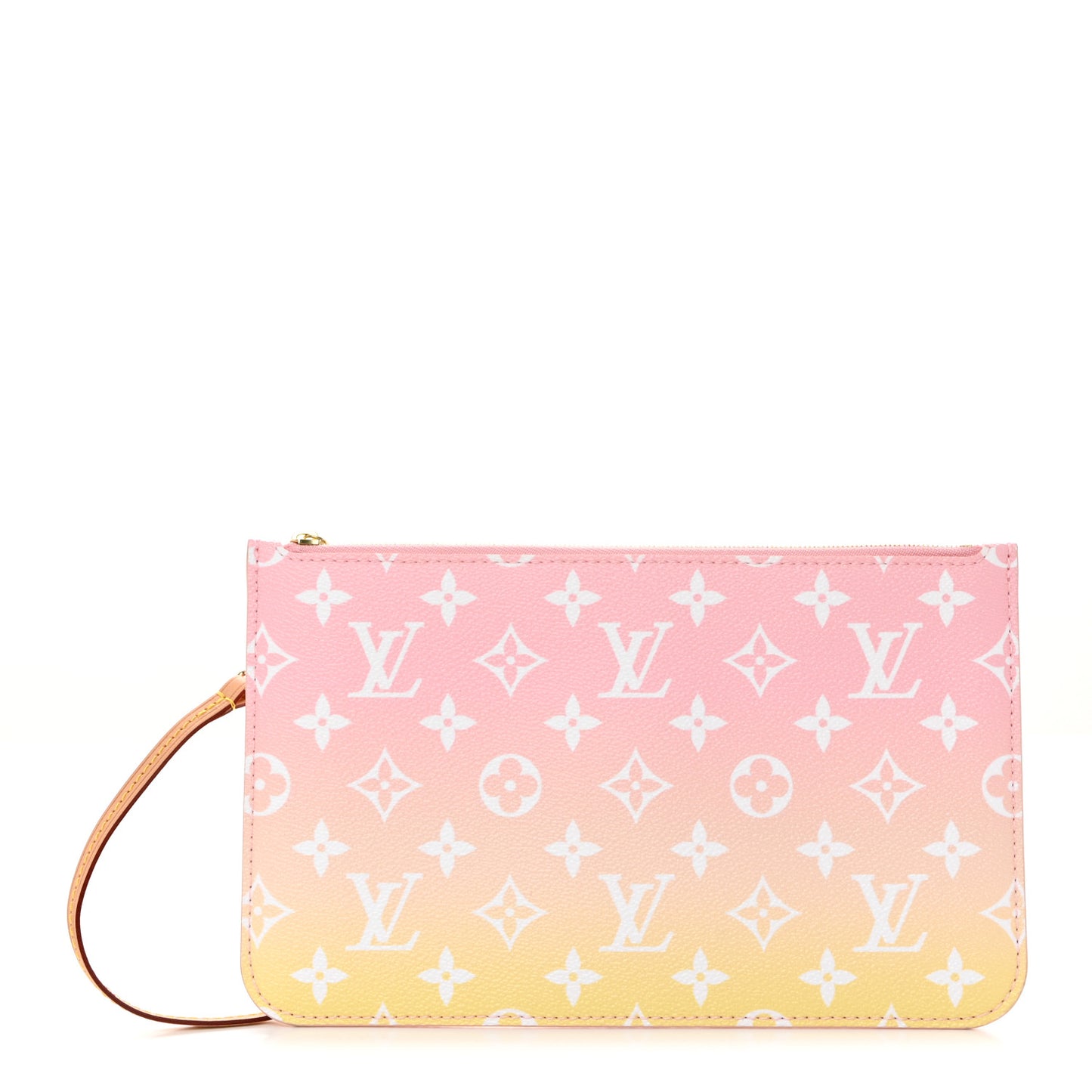 Monogram By The Pool Neverfull MM Pochette Light Pink