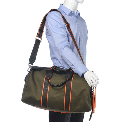 Dolce & Gabbana Canvas Logo Duffle Bag Green 2 of 13
