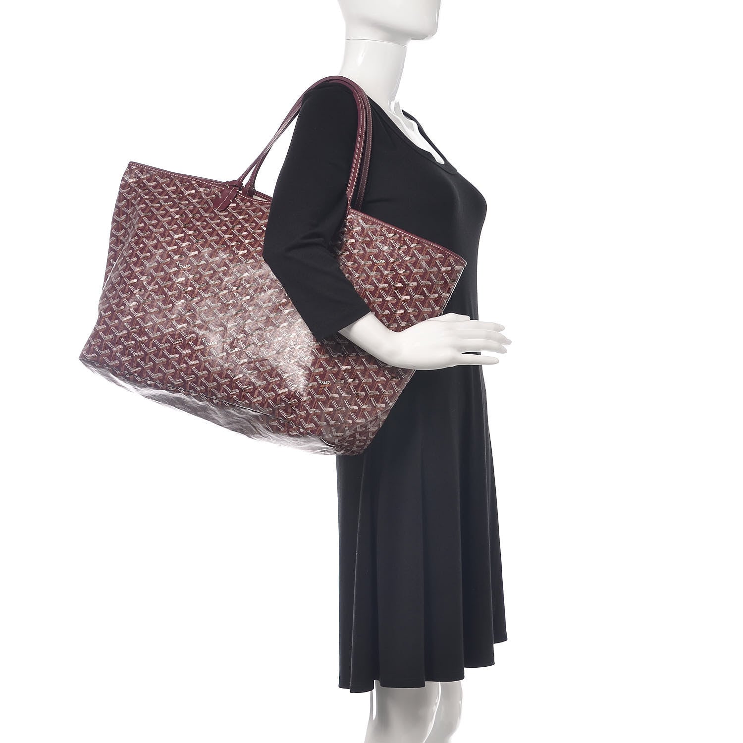 Goyard Goyardine Saint Louis GM Bordeaux 2 of 14