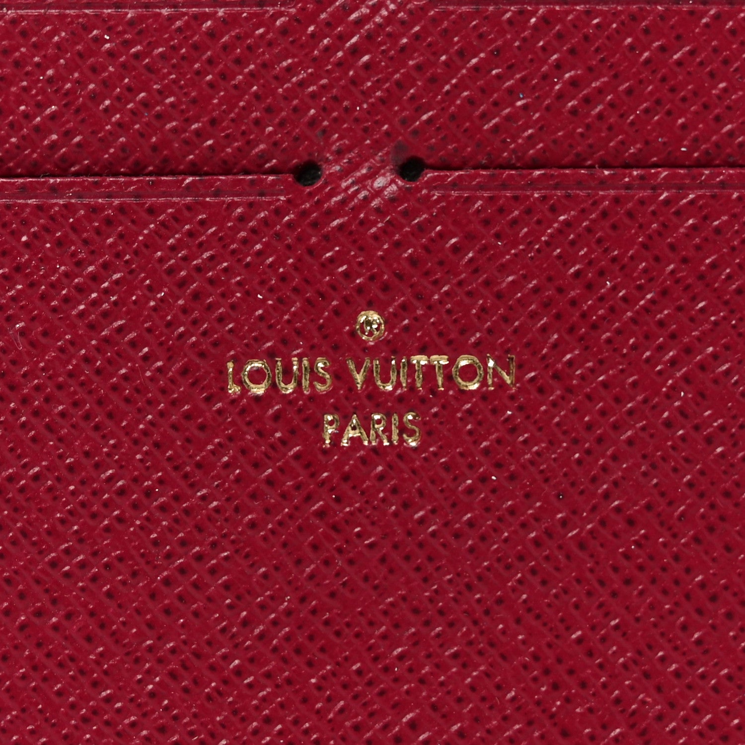 Louis Vuitton Calfskin Felicie Card Holder Insert Fuchsia 6 of 6