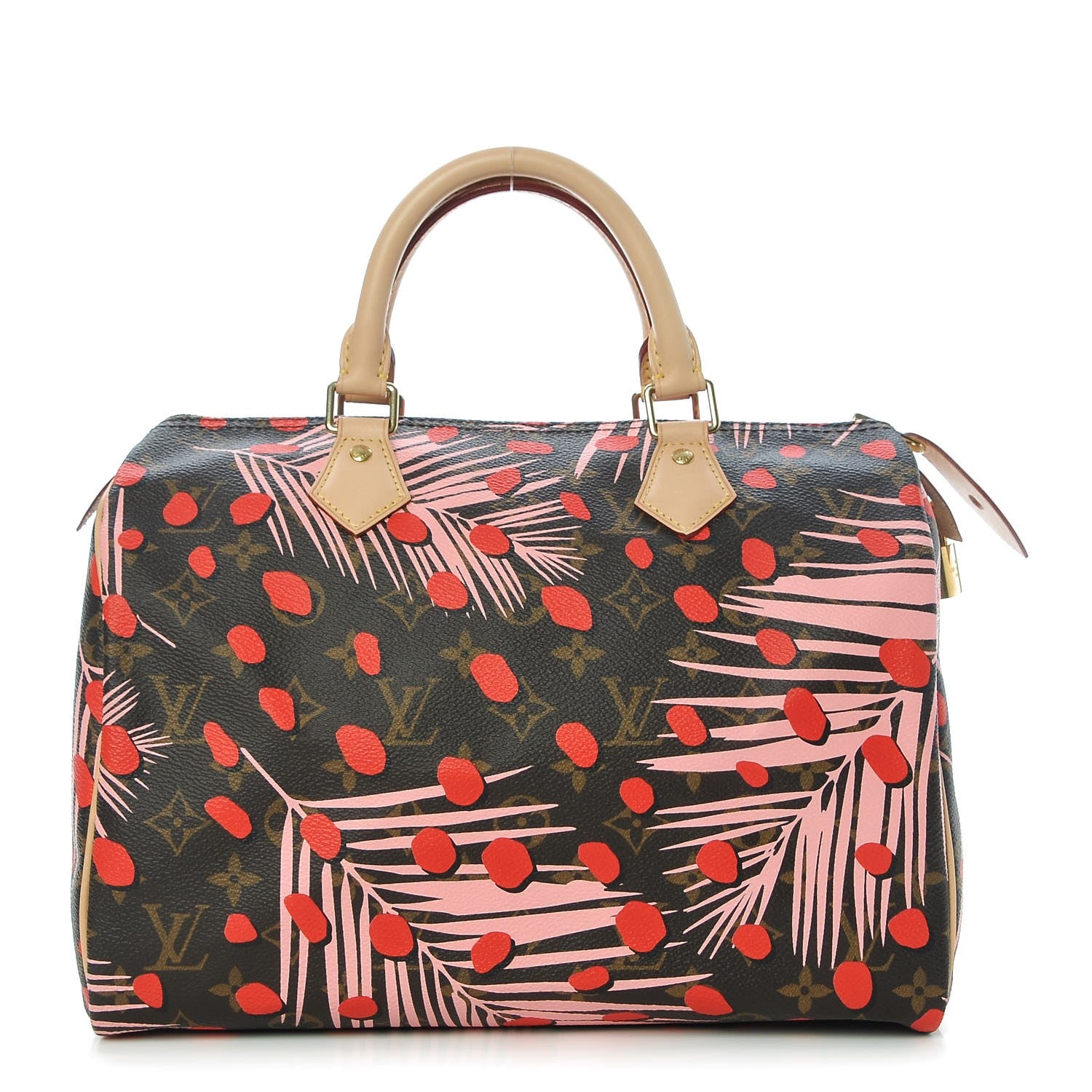 Louis Vuitton Monogram Jungle Dots Speedy 30 Sugar Pink Poppy 1 of 8