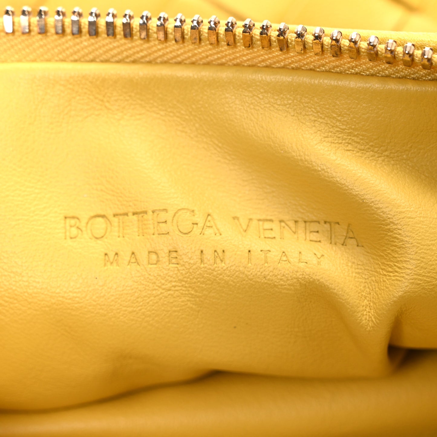 Nappa Intrecciato Mini Jodie Buttercup