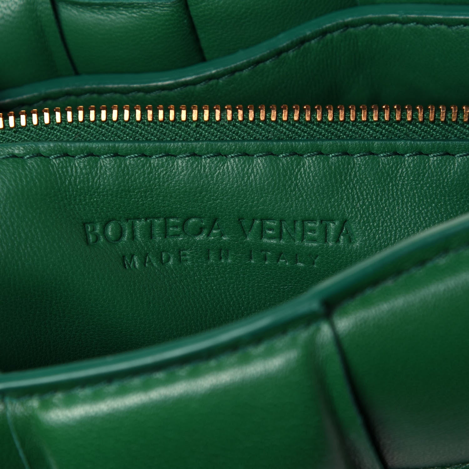Bottega Veneta Nappa Maxi Intreccio Padded Cassette Crossbody Bag Racing Green 5 of 10