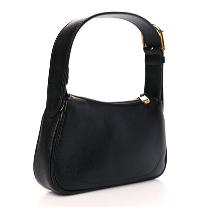 Gucci Goatskin Mini Aphrodite Shoulder Bag Black 3 of 9