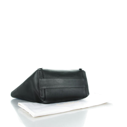 Chloe Smooth Calfskin Medium Milo Shopping Tote Black 4 of 8