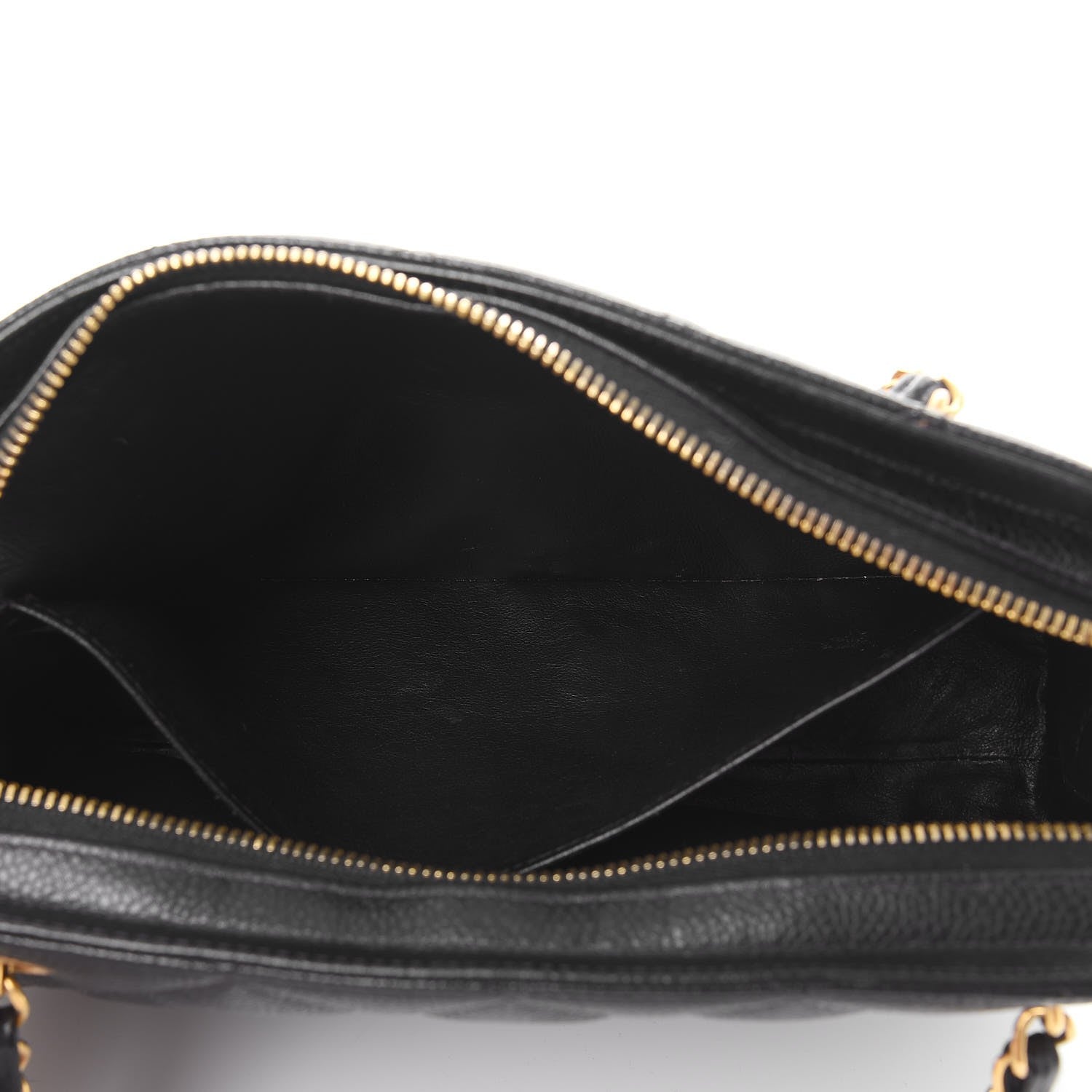 Chanel Caviar Quilted Tote Black 6 of 10