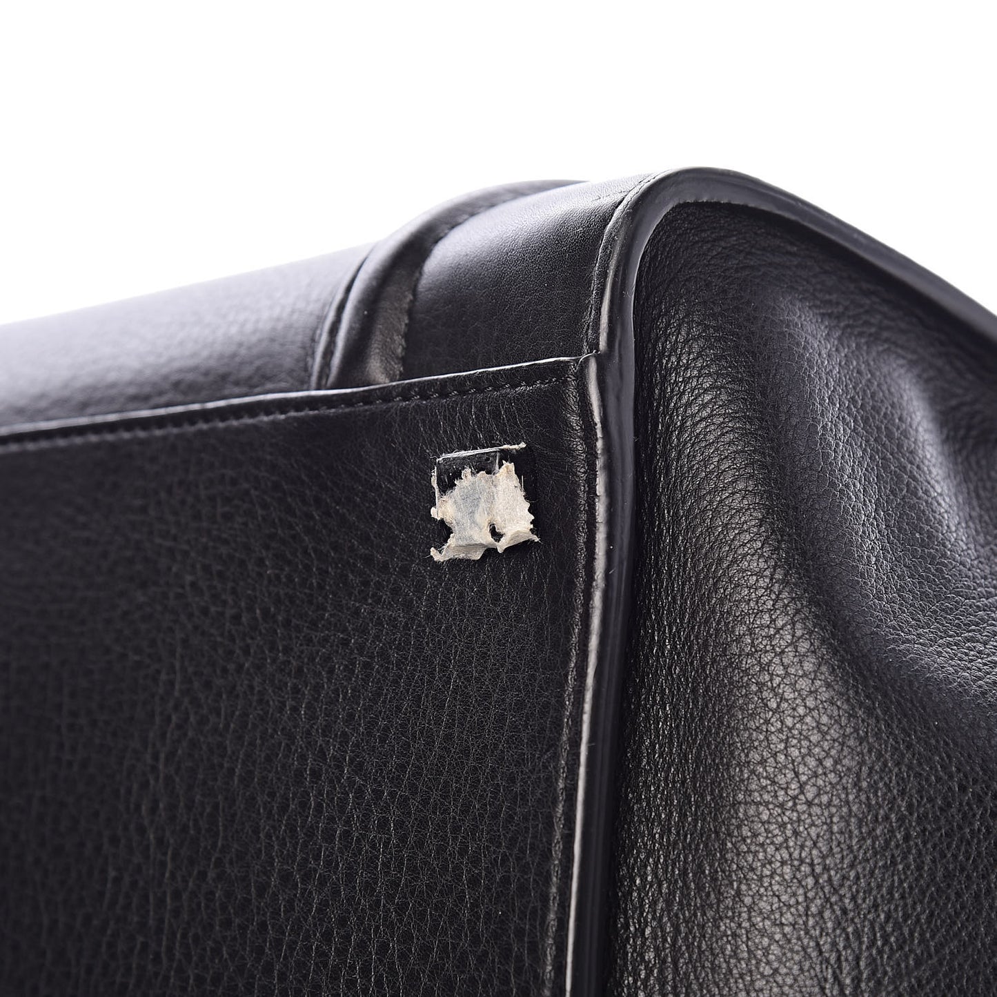 Supple Calfskin Medium Phantom Luggage Black