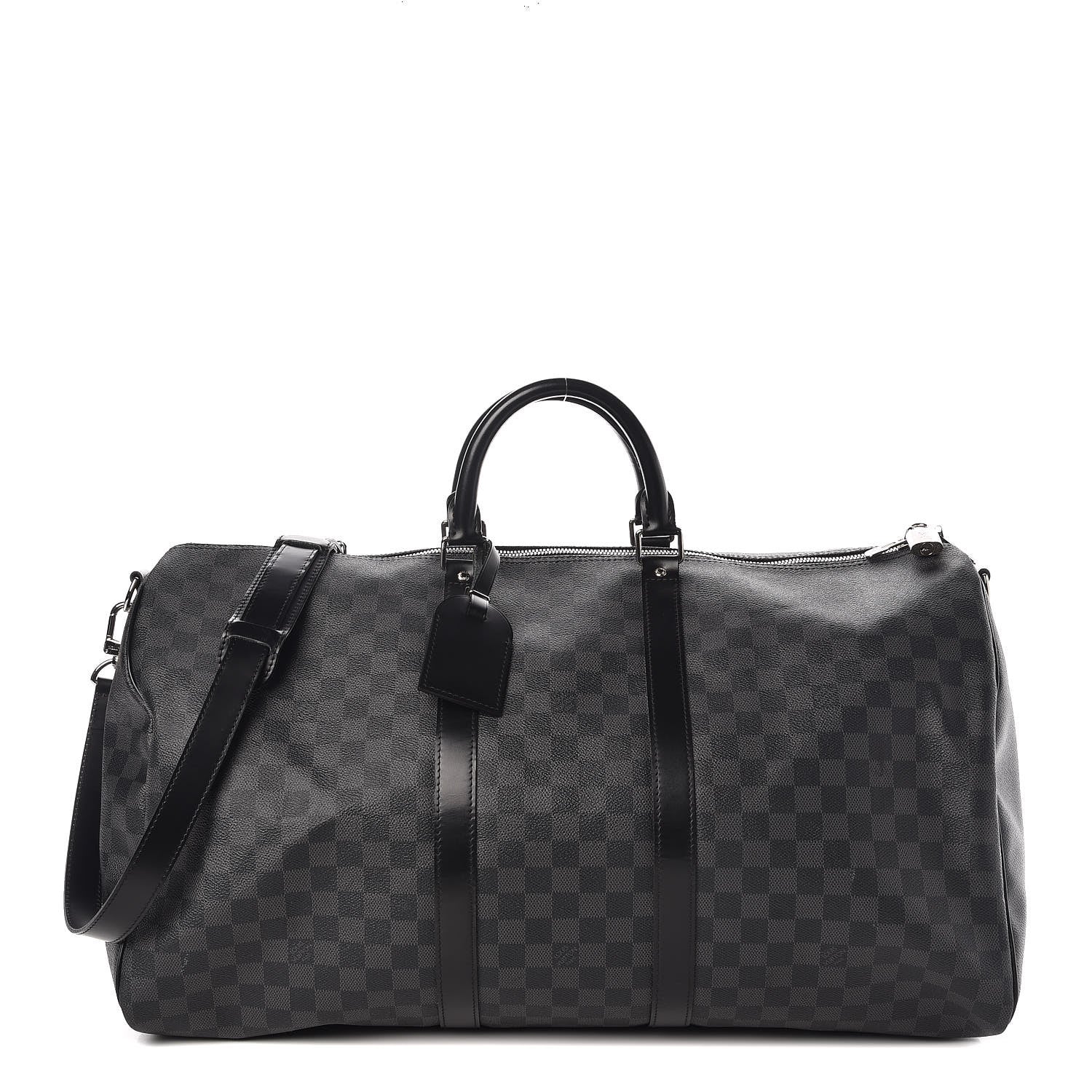 Louis Vuitton Damier Graphite Keepall Bandouliere 55 1 of 13