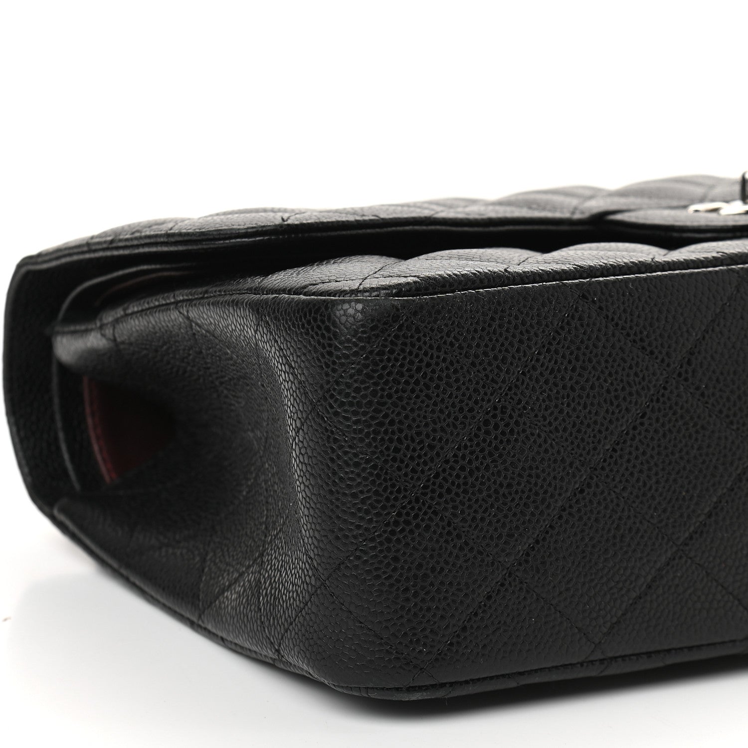 Chanel Caviar Quilted Jumbo Double Flap Black 8 of 11