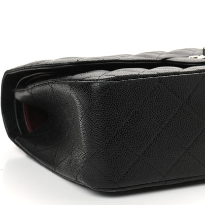Chanel Caviar Quilted Jumbo Double Flap Black 8 of 11