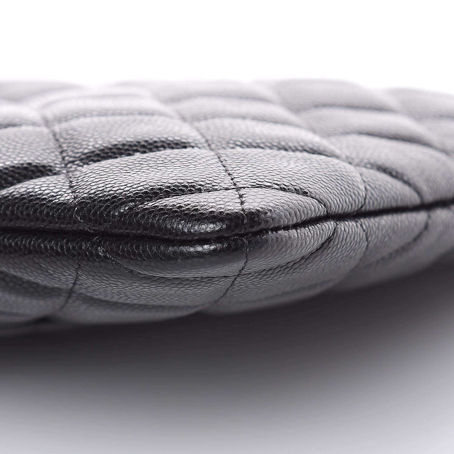 Chanel Caviar Quilted Large Cosmetic Case Black 10 of 10