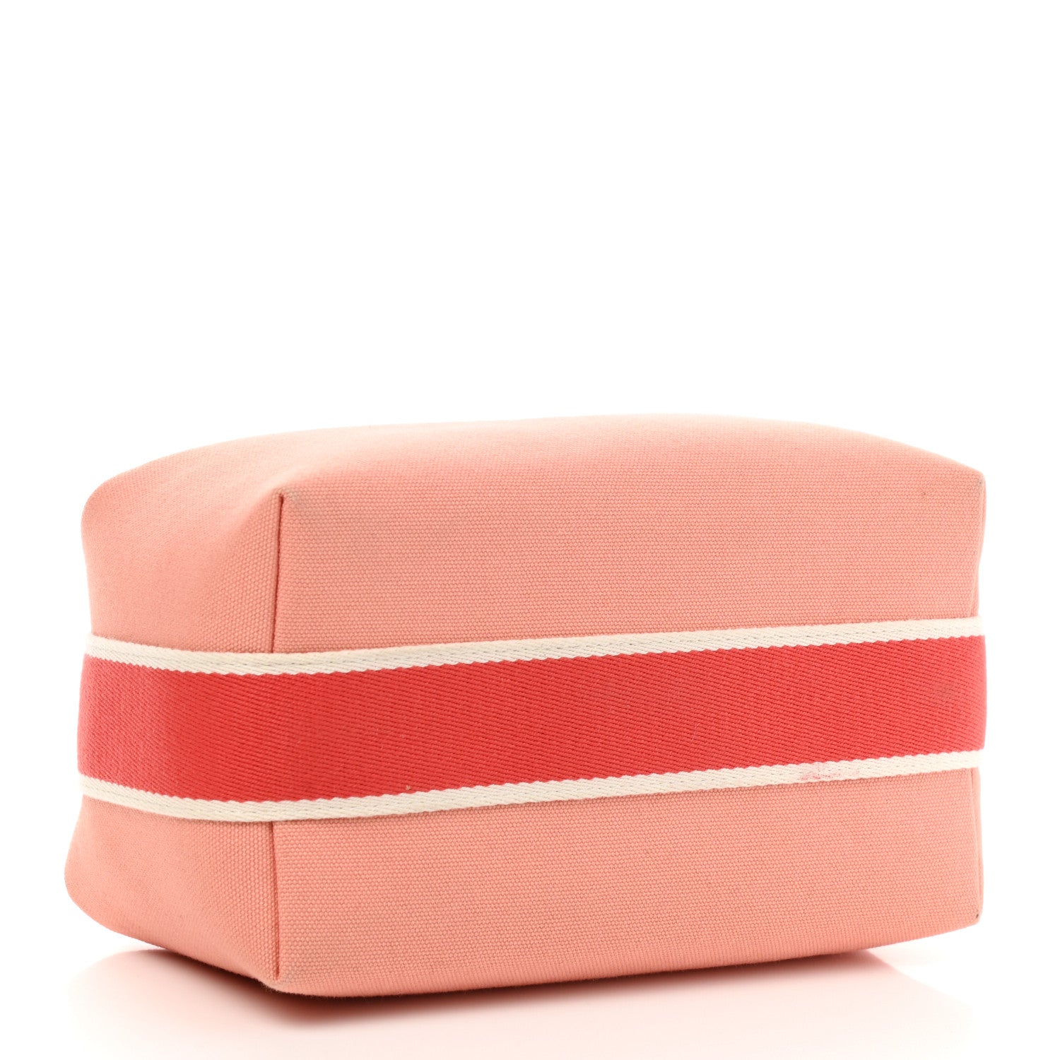 Hermes Canvas Small Bride-A-Brac Pouch Goyave 4 of 9