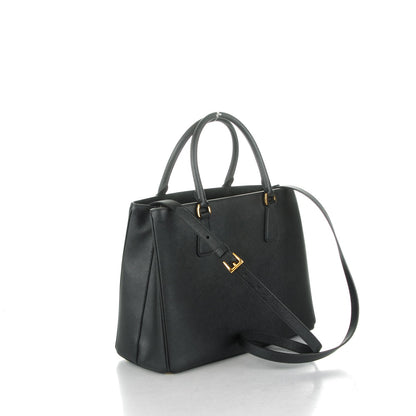 Prada Saffiano Lux Medium Tote Nero Black 3 of 7