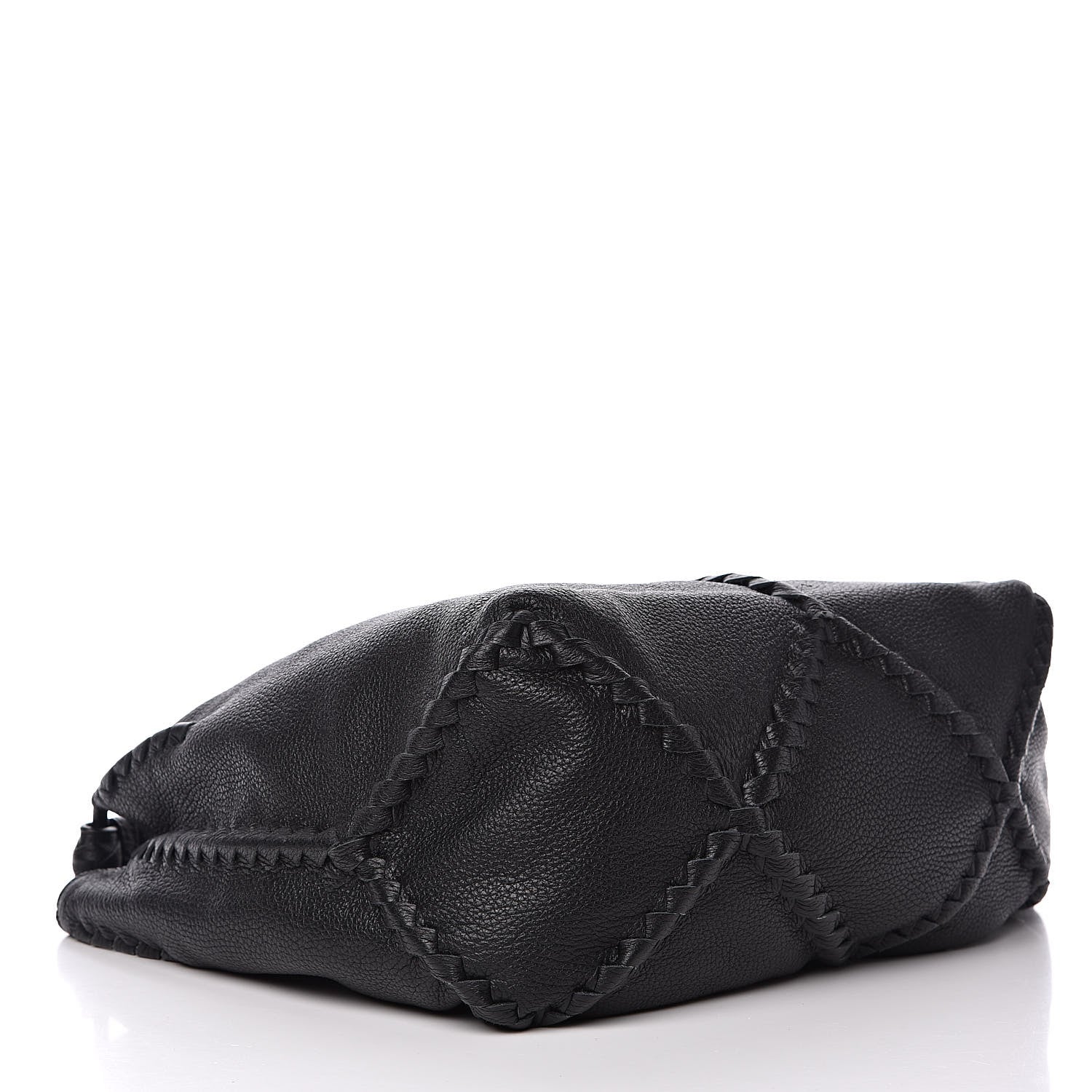 Bottega Veneta Cervo Lavato Deerskin Hobo Black 4 of 12