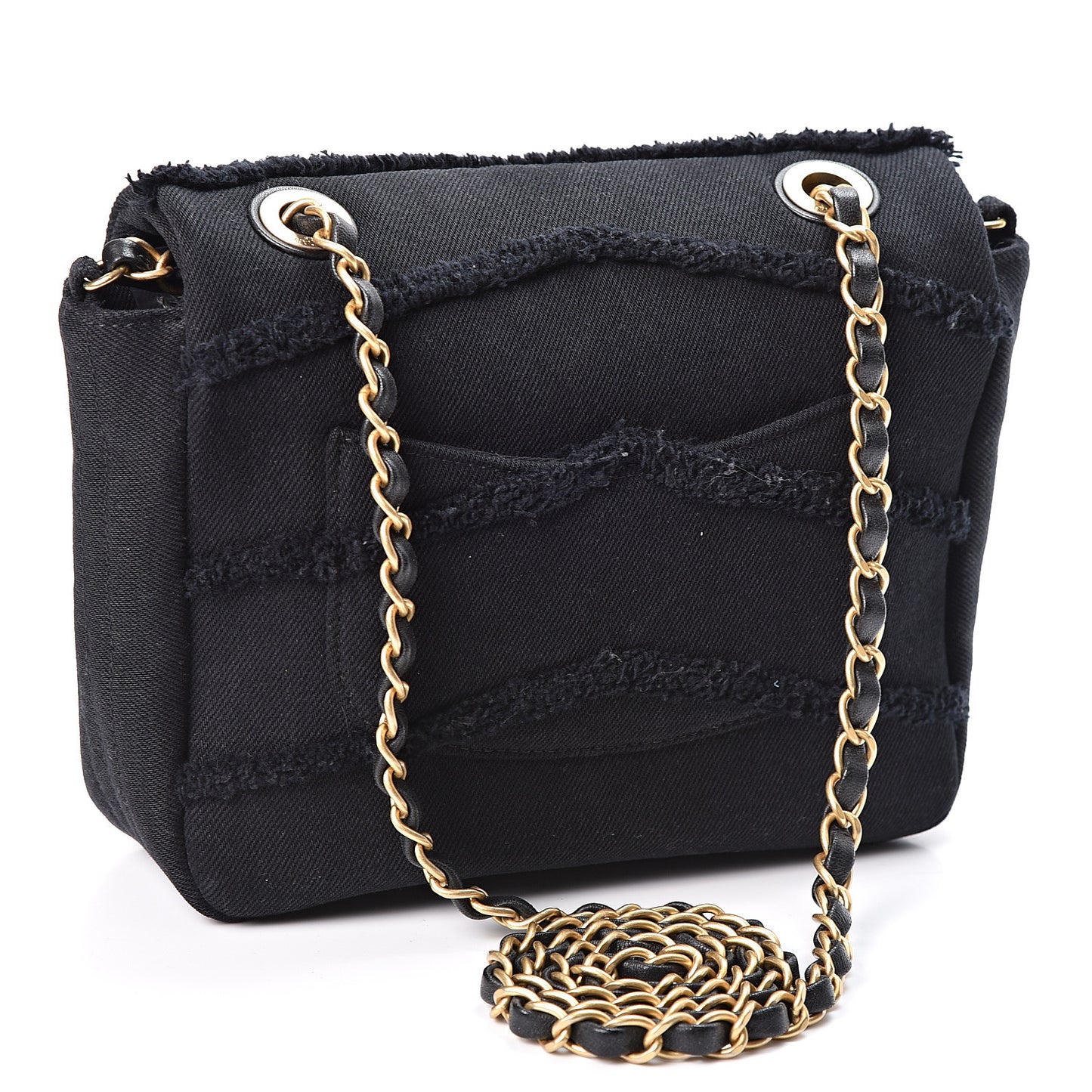 Denim Coco Flap Black