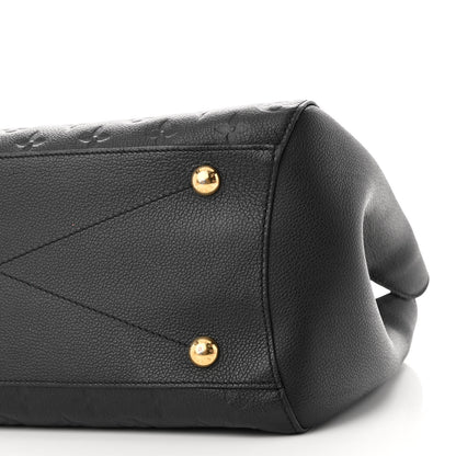 Louis Vuitton Empreinte Montaigne GM Black 9 of 10